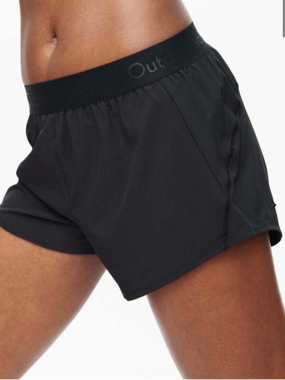 Outdoor Voices Black relay short